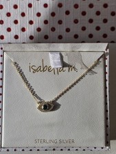 Isabella evil eye necklace - eye,