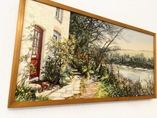 Vintage Oil Painting Monica
