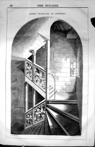 Original old antique print - original,