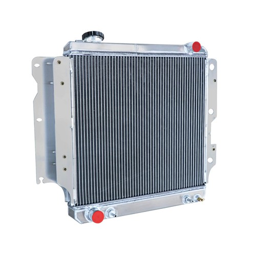 Row aluminum radiator fits - row,