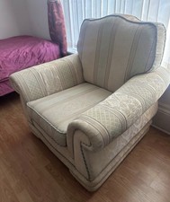 Single seater armchair cushion