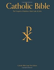 Catholic bible large - bible, print