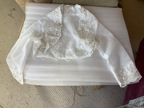 Bolero white jacket - bolero,