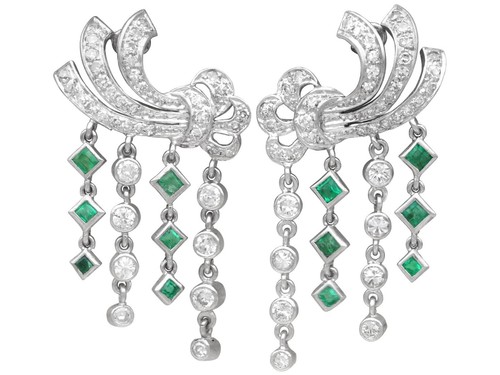 65ct emerald and 42ct - 0.65ct,