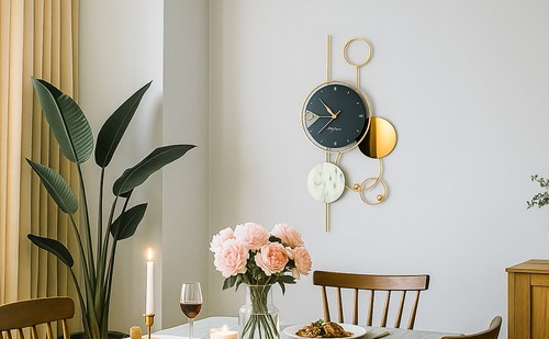 Large silent wall - clock, for