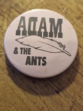 Vintage Original Adam & The Ants Pin Badge