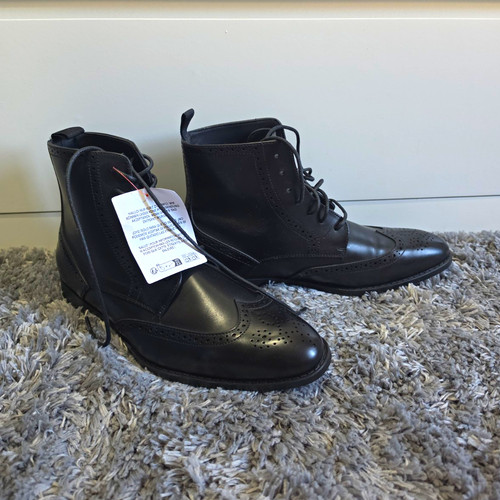 Asos men black - asos, leather