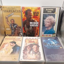 VHS Video Tape Bundle Mixed