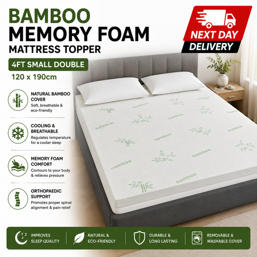 4cm bamboo memory - 4cm,