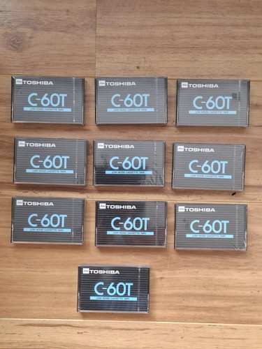 10x toshiba 60t blank - toshiba, c-60t