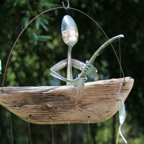Fisherman wind chime fishing - fisherman,