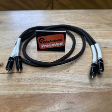 Interconnect Cables - Tellurium Q Silver Diamond RCA (1m) - RRP £2,372.35