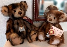 Charlie Bears RHUBARB & CRUMBLE Bears - Limited Edition - NEW w Tags & Bag & Box