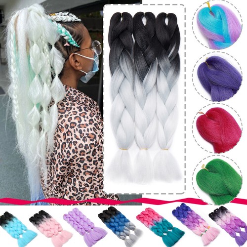 Colored hair extensions - 24",