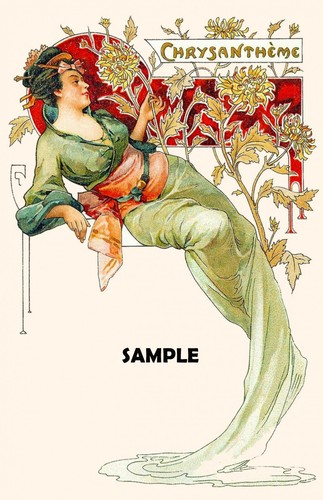 Belle epoque art nouveau mucha - belle,