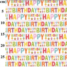 Crafts Fabrics Happy Birthday