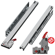 Undermount Drawer Runners Push