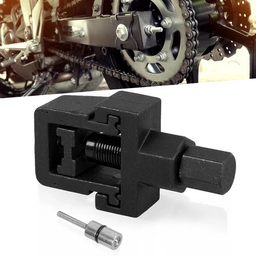 Motorcycle chain riveting tool - riveting,