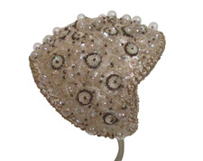 Vintage 1940s Juliet Cap Hat