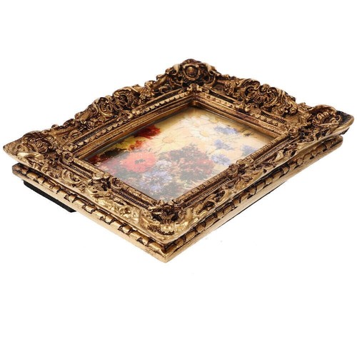 Antique european resin photo - european,