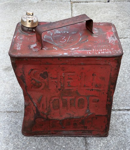 Vintage shell gallon - vintage,