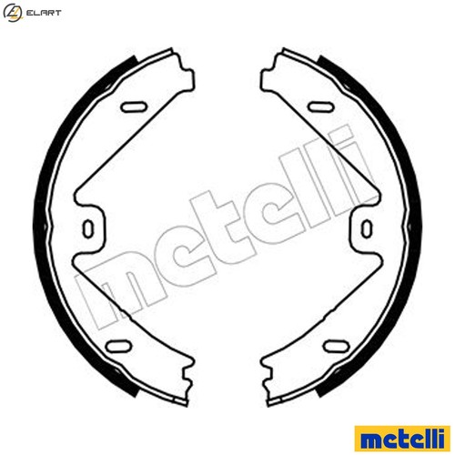Brake shoe set parking - brake,