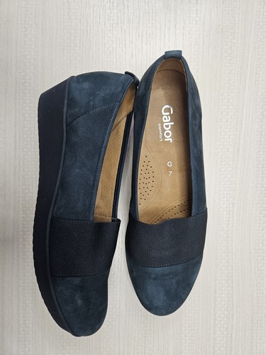 Gabor comfort black ballet - black,
