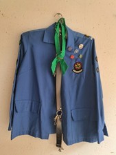 Girl Guide blue uniform