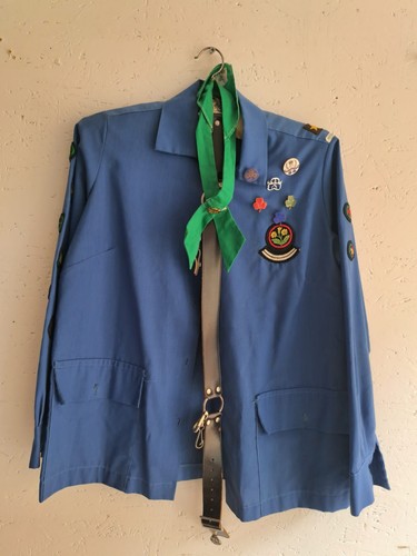 Girl guide blue - girl, uniform