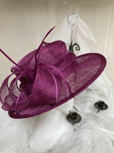 Wide brim deep pink special - wide,