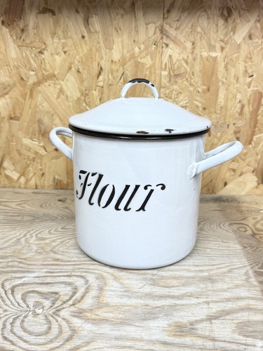 Vintage rustic country flour - vintage,