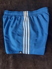 Blue Adidas Mens Swimshorts
