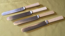 4 Vintage Sheffield Stainless