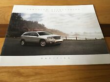 2004 USA CHRYSLER PACIFICA MOPAR COLOUR ACCESSORIES BROCHURE - SIRIUS