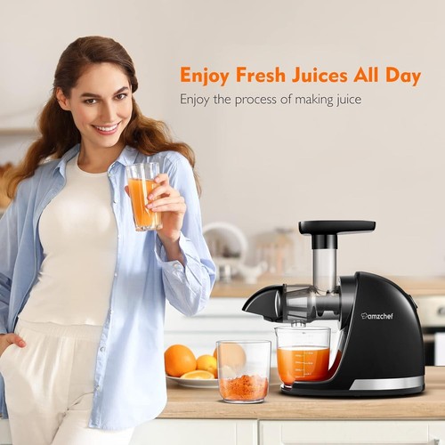 Amzchef juicer machines cold - juicer,