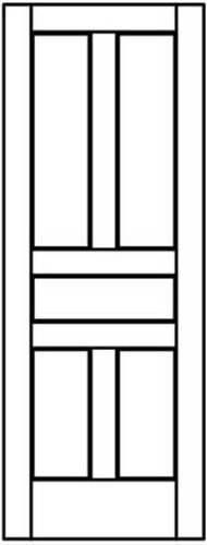 Panel flat traditional stile - flat,