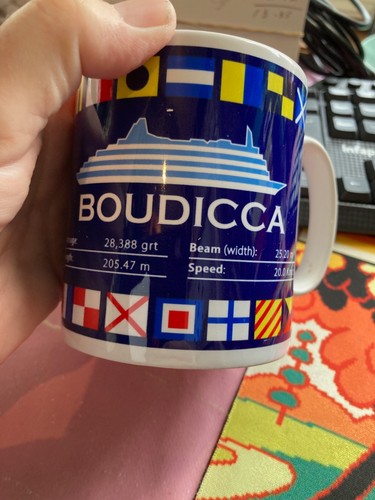 Rare boudicca cruise liner - boudicca,