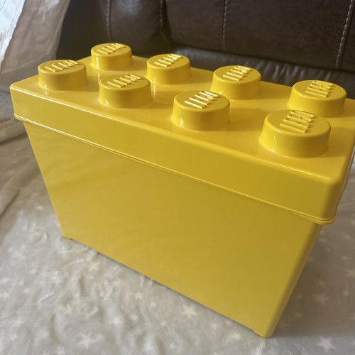 Lego brick yellow storage toy - lego,