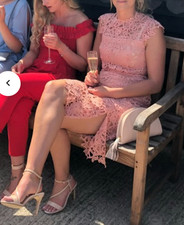 REISS Ivana Lace Asymmetric