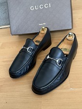 Gucci   Mens Black Leather