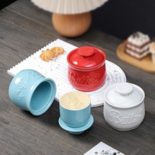 Ceramic butter bell crock - butter,