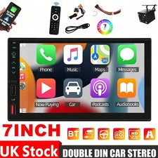 Double 2 DIN 7" Apple CarPlay