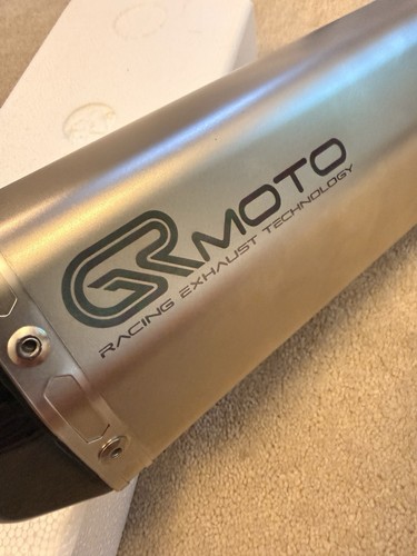 New grmoto slipon exhaust - grmoto, with