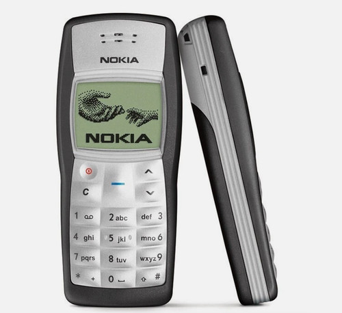 Nokia 1100 mobile phone - mobile,