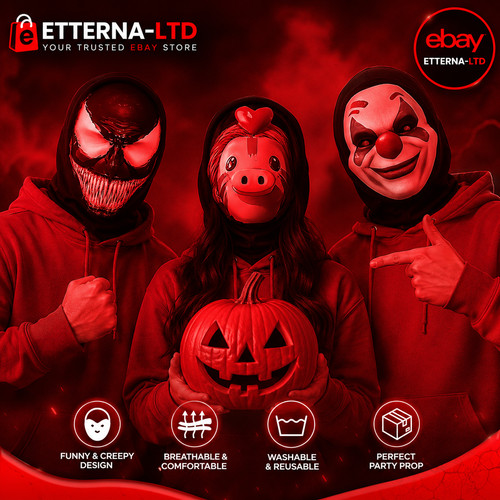 Halloween full face - 3d,
