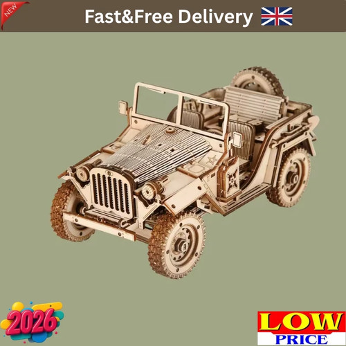 Army jeep wooden - jeep, 3d