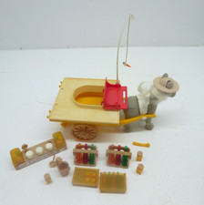 Sylvanian Families Horse And Cart With Produce *Repairs*