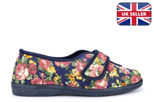 Womens wide fit slippers - womens,
