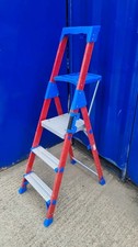 Electricians Fibreglass Step Ladder with Platform Professional, Barely Used