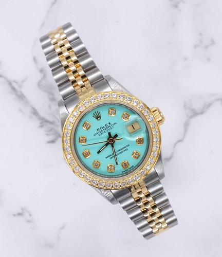 Ladies steel gold rolex - gold,